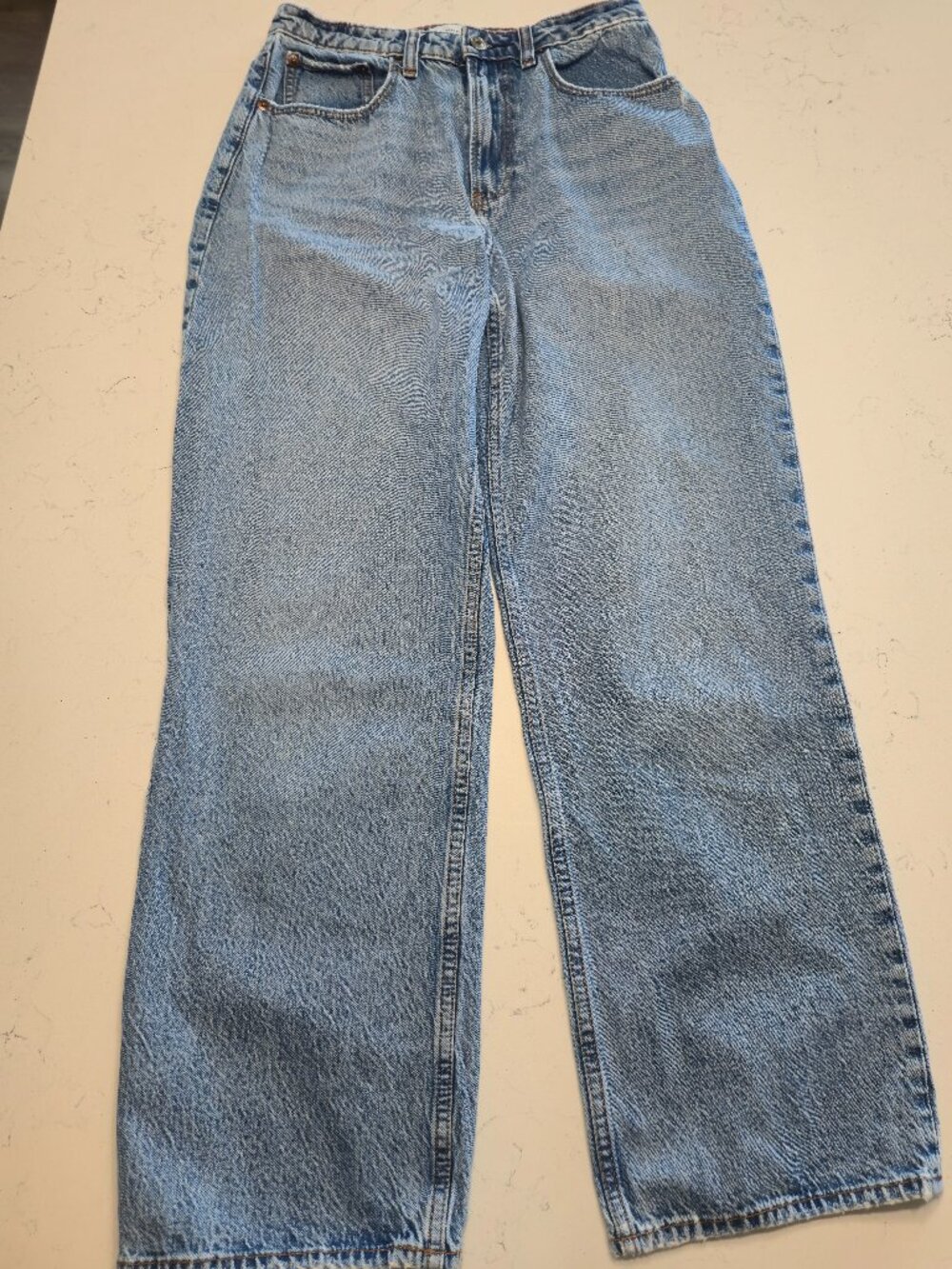 Abercrombie & Fitch Curve Love The Loose High Rise Jeans 27/4R